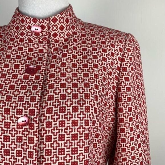 Doncaster blazer size 4 100% silk mandolin career - Picture 3 of 9